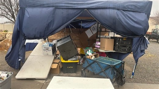 Grantsville community food pantry faces setback as wind tears through canopy