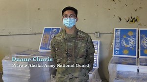 Thank you to the DHSS Warehouse staff and especially to the Alaska National Guard who since April have shipped and received materials like personal protective equipment (PPE) and other medical supplies across Alaska in support of the COVID-19 response. DHSS recently wished these guard members a fond farewell at the end of their mission and thanked them for their hard work and can-do attitudes! | Alaska Department of Health