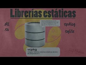 218.- Curso de C++ Avanzado. Uso de Librerías externas como estáticas