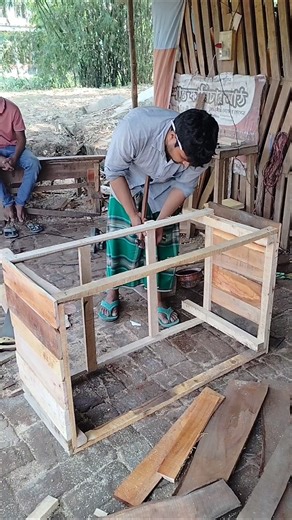 Chicken coop frame roofing