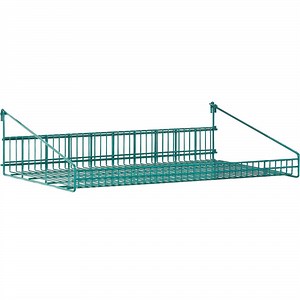 Metro GS1448K3 SmartWall G3 Metroseal 3 Grid Shelf with Retaining Ledge - 14" x 48"