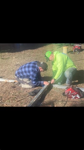 Behind the scenes of the first project of 2026. This updated pig tractor has been a labor of love and a huge blessing. We are so appreciative of a community that believes in us and being able to allow the pigs to till up the land and fertilize it better and more efficiently will truly put the work in the ground. I mean, look at the soil at the end! 😍 I cannot wait to get chickens behind them to scratch through and then seed. Beyond excited and oh so thankful for this vision to become a reality.