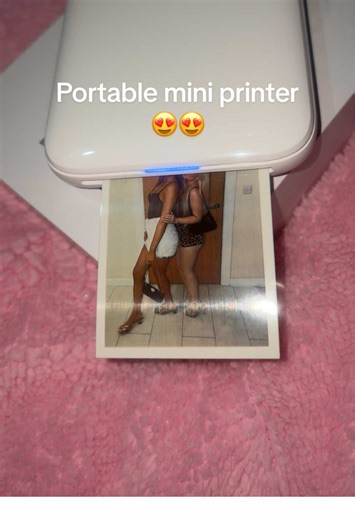 Portable Mini Printer for Pocket-Sized Photos