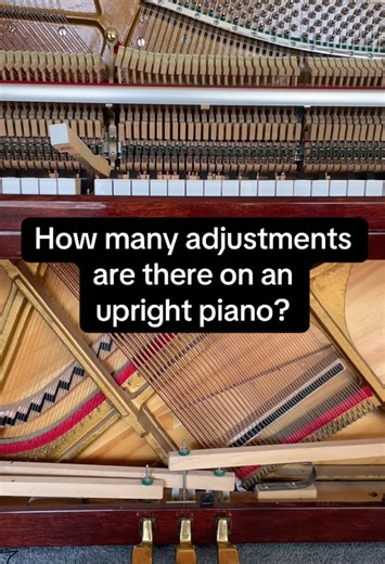 Understanding Upright Piano Adjustments