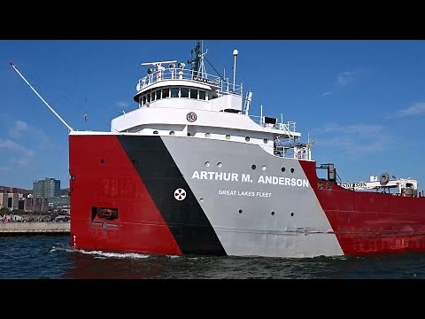 Arthur M. Anderson - Survivor of the Edmund Fitzgerald Storm 47 Years Ago