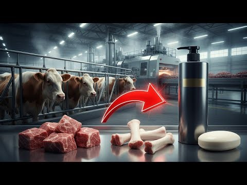 How Cow Meat & Bones Are Used to Make Shampoo & Soap | Full Factory Process