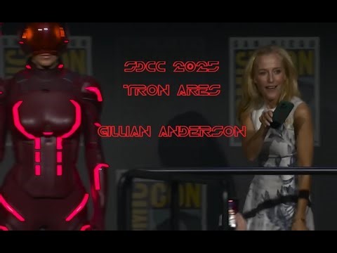 SDCC 2025: TRON ARES – Gillian Anderson on Joining the TRON Universe