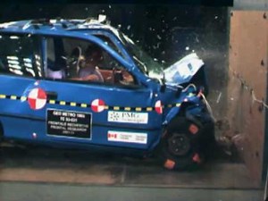 1993 Geo Metro/Suzuki Swift 42 Mp/h NHTSA Frontal Impact