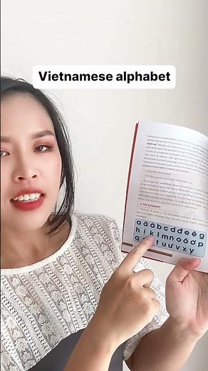 Basic Vietnamese Alphabet #shorts #vietnamese