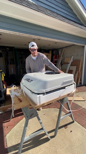 13K views · 97 reactions | In episode 8 of our Van Build Series, we installed the Velit Camping R2000 12v Air Conditioner on our Sprinter Van. Here we take a look at the different 12v rooftop air conditioners on the market and see how they compare to Velit's. We realize Velit has the most affordable rooftop AC on the market and it is very efficient! | Mathers On The Map | Facebook