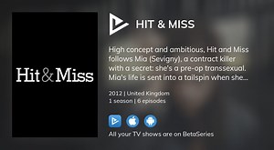 Watch Hit and Miss streaming