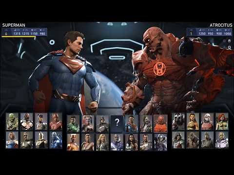 Injustice 2 - All Characters | List (HD) [1080p60FPS]