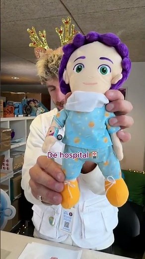 El regalo de Nixi para Bru 🤭🎁💜 #peluchedenixi