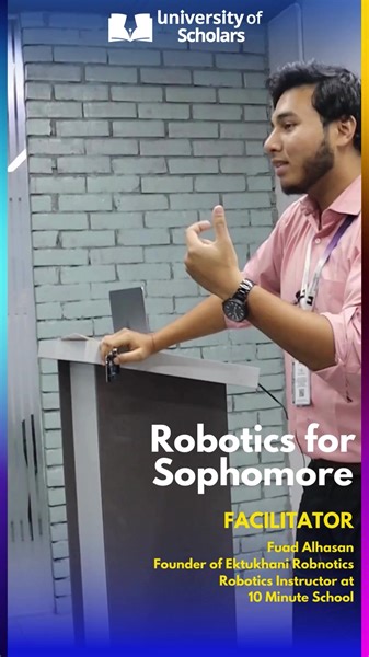 10K views · 149 reactions | Short Course: Robotics for all | University of Scholars | Facebook