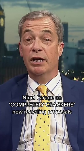 Nigel Farage Critiques New Recycling Bin Proposals
