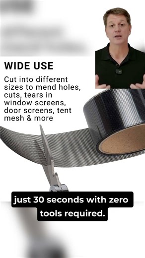 Fix Your Torn Flyscreen in Seconds 🪟✨