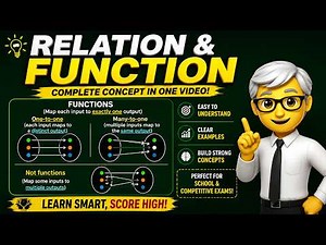 Stop Failing Math! Learn Relations and Functions Now