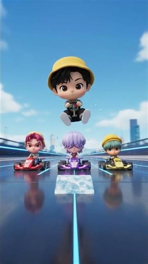 KPOP DEMON HUNTERS: RUMI vs MIRA vs SAJA – SUBWAY TUNNEL RUN #KpopDemonHunter#Rumi #Mira #Saja