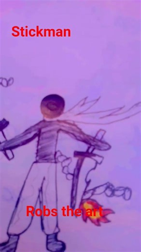 Stickman drawing#creat by Robs the art