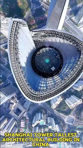 Shanghai Tower, the tallest skyscraper in China and the world's third-tallest building #architecture