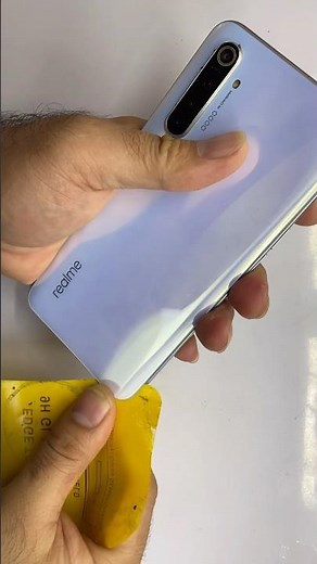 realme xt remove back glass