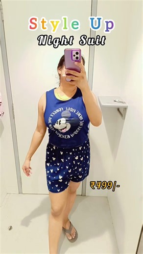 Cute 💕 Night Suit Haul - Style Up 😺 #youtubeshorts #fashion #trending #shopping #ytshorts #nightsuit