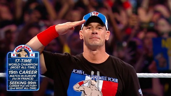 John Cena gets INSANE crowd reaction in Paris entrance: Clash in Paris 2025 highlights