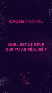 ✨Les rêves ne restent pas seulement des rêves chez Cache Cache ✨ Nos collaborateurs vous partagent leurs histoires inspirantes, des rêves devenus réalité ! Et vous, quel rêve avez-vous déjà réalisé ? | Cache Cache