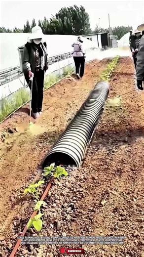 Smart Tool Protective Pipe to Create Chemical-Free Strawberry Rows #ToolHolder