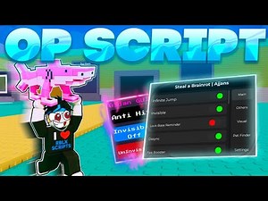 Steal a Brainrot Script Hack Keyless GUI with Desync, Invisible, Noclip, Instant Steal & ANTI KICK!