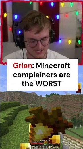 Grian on minecraft COMPLAINERS being the WORST! Hermitcraft Season 11