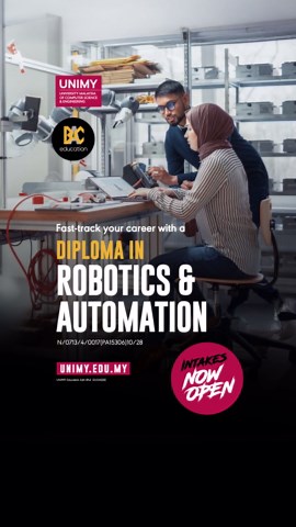 Diploma in Robotics & Automation at UNIMY
