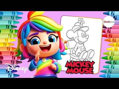 New Mickey Mouse Coloring Pages for Kids | Best Disney Coloring Pages