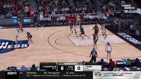 Caitlin Clark: Historic 40-point triple-double in Elite Eight