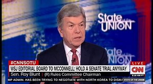 Speaker Pelosi’s decision to withhold the articles of impeachment is the icing on the political cake. The House has voted – it’s time to let the Senate do its job. via CNN State of the Union | Senator Roy Blunt