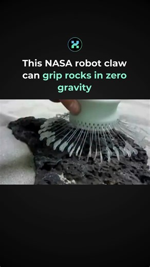 AI Hunters | Best AI Tools on Instagram: "In space, gripping objects is very hard. Without gravity, even small movements can make objects float away. NASA engineers tackled this with a robotic claw. It has tiny flexible spines that grab microscopic cracks in rock surfaces. Each spine moves on its own, providing a strong grip without harming the material. This could transform asteroid sampling, Mars exploration, and robotic missions in tough environments. If robots can climb in space, where shoul