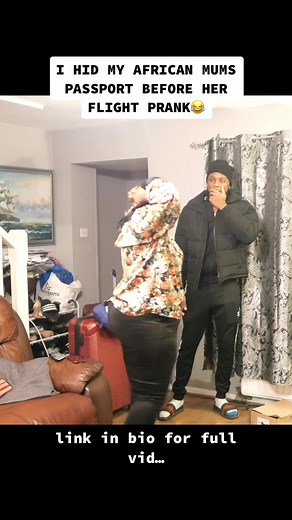 Losing your passport before a flight is the worst kind of pain😂 #fyp #africanparents #lostpassport #holiday #dice #prank