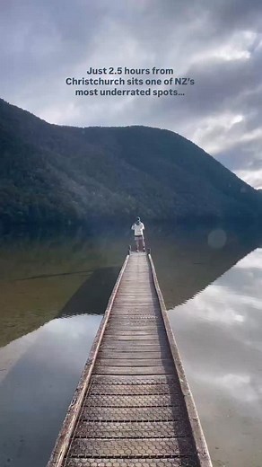 📍Lake Daniell, Lewis Pass An easy 2 hour family friendly walk that brings you to this incredible lake. There is a hut if you wanted to make it an overnight adventure - you’ll just need to book in advance. Only 2.5 hours drive from Christchurch. This spot is so beautiful and well worth a visit. More info and spots like this found on the Roady app 🧡✌️ | Roady
