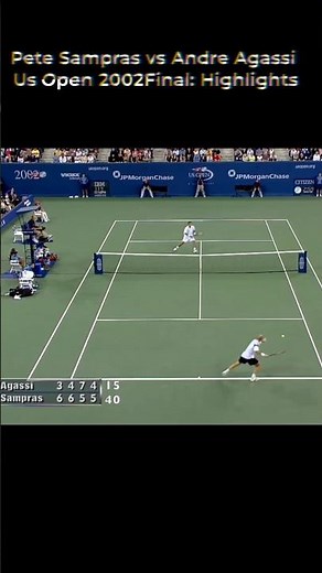 2002 US Open Final-Sampras vs Agassi ( Last Stand )