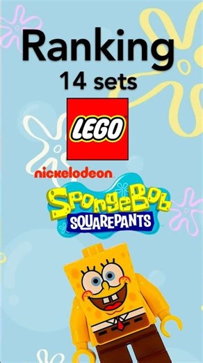 Ranking all LEGO SpongeBob SquarePants sets from 2006-2012. #legospongebob