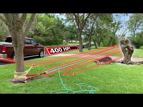 Stump Removal with Brute Force!