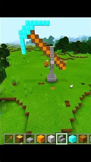 Minecraft Diamond pickaxe #minecraft#viralshorts