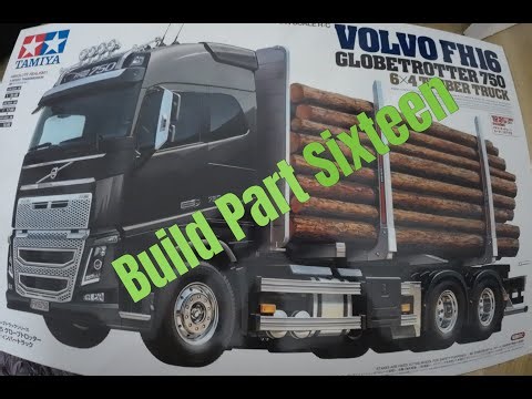 Tamiya Volvo FH16 750 timber truck part sixteen.