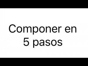 Learn to compose a song in 5 easy steps!