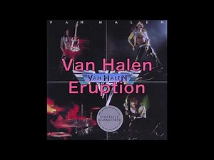 Van Halen "Eruption" Guitar cover (with Backing track)