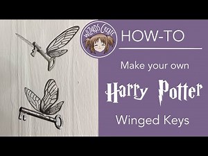DIY | How to make your own Harry Potter winged keys in a flash