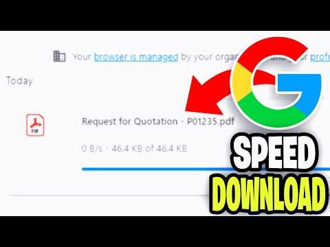 How To Speed Up Download In Google Chrome! - Tutorial