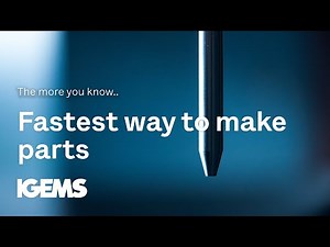 Fastest way to make waterjet parts in IGEMS CAD/CAM? (In just one click!)