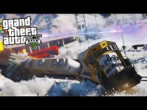 CAN YOU CRASH THE TRAIN IN GTA 5!? (Incredible)