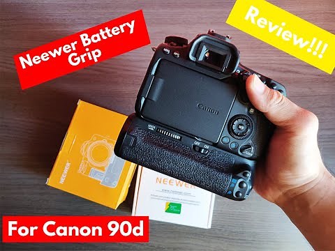 Neewer Battery Grip for Canon 90d BG-E14